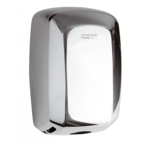 Uscator de maini MACHFLOW  inox lucios  actionare cu senzor - 325 Km/h  Mediclinics